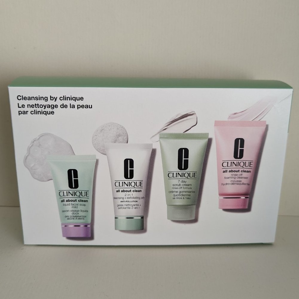 Clinique Cleansing Set of 4 Cleansers